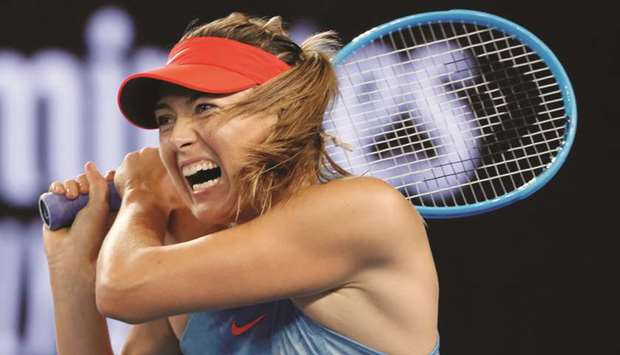 The 32-year-old Maria Sharapova has not played a competitive match since pulling out of the St Petersburg Open in January and underwent surgery on her right shoulder a few weeks later. (Reuters)