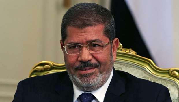 Mohamed Mursi. File picture