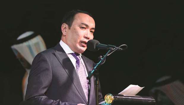 Kazakhstan ambassador Askar Shokybayev.
