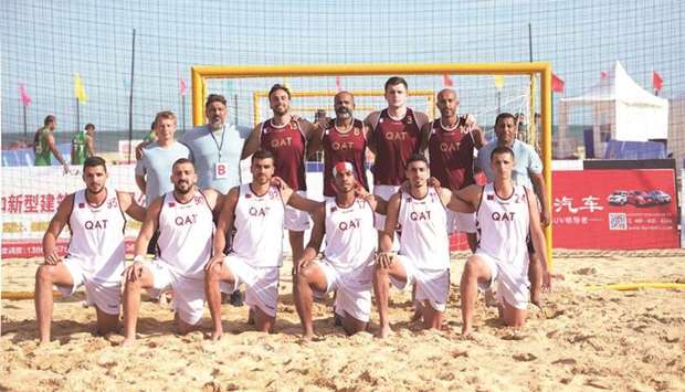 Qatar beach handball team has also booked their spot for the 2020 IHF Menu2019s Beach Handball Championships in Italy.