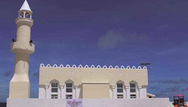 A mosque built by Qatar Charity in the Somali capital Mogadishu.