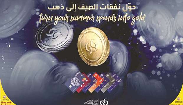 Commercial Bank has announced the launch of its exclusive summer campaign for its credit and debit card customers