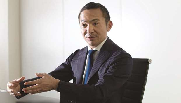 Katsutoshi Arai, president and chief executive officer of Katitas Co, speaks during an interview in Tokyo.