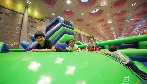 FAMILY FUN: The summer city, organised by QSports, offers a variety of activities for the family starting from shopping area, food market, kidsu2019 playing areas and cultural shows.