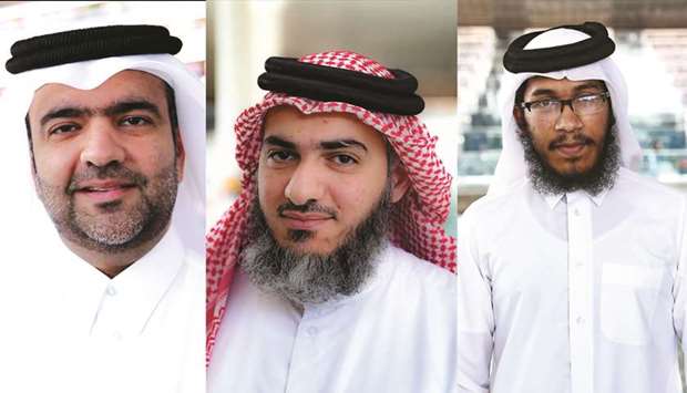 Abdul Rahman al-Emadi, Moaz Mohamed al-Louh, Ahmad Abdul Sattar