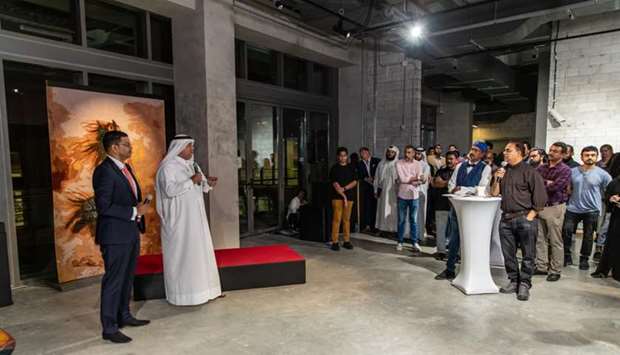 From the 'Qatar Al Fann' launch event