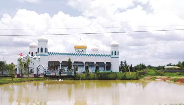 A mosque in Vietnam.