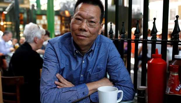 Hong Kong citizen and British National (Overseas) passport-holder Samson Ling poses for a photograph in London