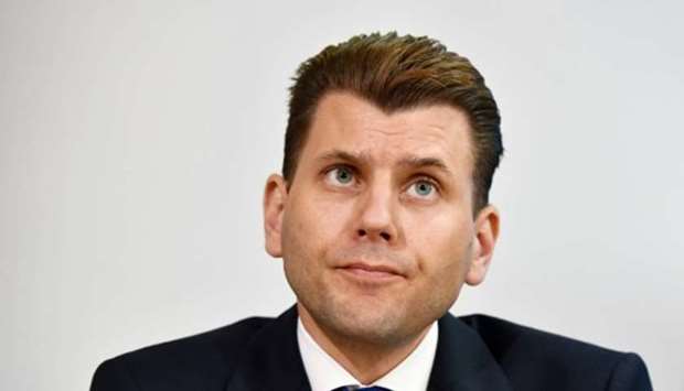 The spokesman for the party's parliamentary group, Christian Lueth, told AFP that the Szczecin hotel set to host them had suddenly told them its rooms were unavailable.