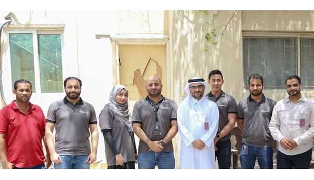 The QC initiative is funded by Ideal Solutions, which will help cover the complete maintenance of a house belonging to a low-income family in Al Gharafa.