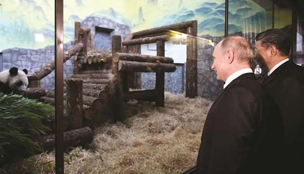 Chinese President Xi Jinping presented two pandas to Moscowu2019s zoo at a ceremony with Vladimir Putin on June 5, in a gesture the Russian president described as a sign of deepening trust and respect between the two powers.