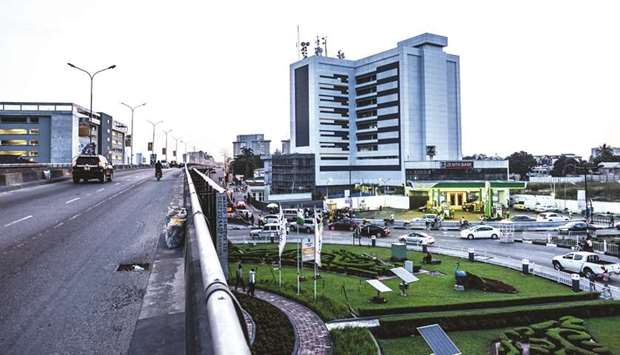 The headquarters of MTN Group Nigeria at Golden Plaza in Lagos. MTNu2019s biggest shareholder is pushing for changes at Africau2019s  largest mobile-phone company to avoid the regulatory, legal and political disputes that have cut its share price by more than half over the past four years.