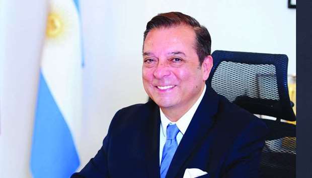 Argentina's ambassador Carlos Hernandez.rnrn