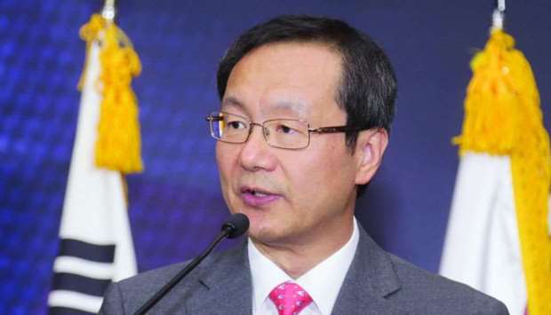 South Korean ambassador Kim Chang-mo.rnrn
