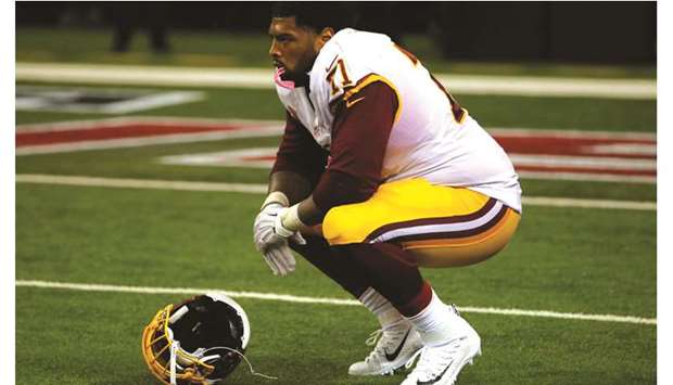 Washington Redskinsu2019 left tackle Trent Williams