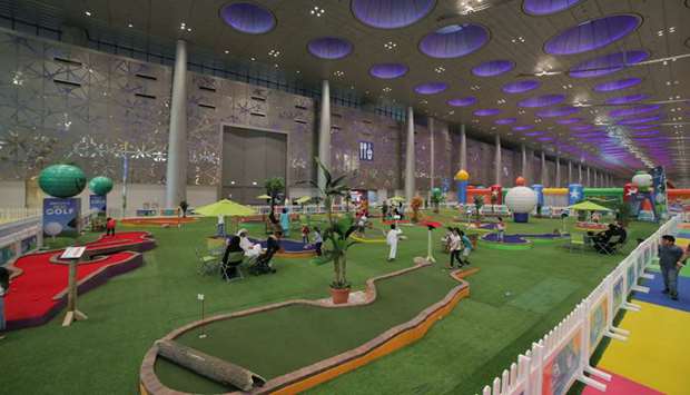 FESTIVAL: Summer Entertainment City (SEC) began activities at the Doha Exhibition and Convention Centre (DECC) yesterday.