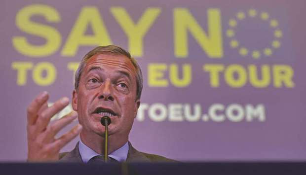 Brexit Party leader Nigel Farage has more in common with French far-right leader Marine Le Pen, Trump, and Russian President Vladimir Putin.