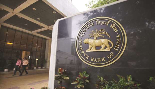Reserve Bank of India signage is displayed at the entrance to the banku2019s headquarters in Mumbai. After the demonetisation of Rs500 and Rs1,000 notes in 2016 pushed digital payments, Aadhaar-enabled electronic know your customer resulted in an exponential growth of such payments in India, according to a new report by the RBI.