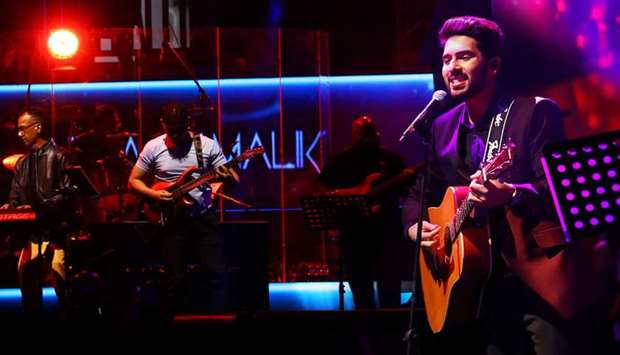 PERFORMANCE: 23-year-old playback singer Armaan Malik performed for the first time in Qatar at the Ali Bin Hamad Al Attiyah Arena on Thursday night. Photos by Jayan Orma
