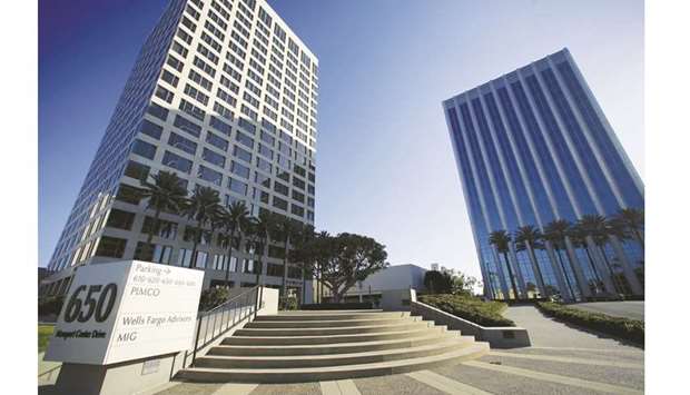 The offices of Pacific Investment Management Co in Newport Beach, California. Pimco is turning away from Indian bonds in favour of Chinese and Indonesian debt, saying their valuations have become more attractive and slower growth will spur policy easing.
