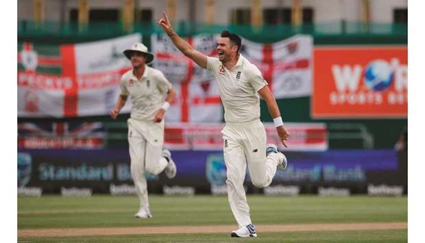 Englandu2019s fast bowler James Anderson says he has maintained a decent level of fitness during lockdown and was enjoying bowling in the nets again. (AFP)