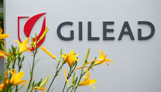 Gilead Sciences Inc pharmaceutical company is seen after they announced a Phase 3 Trial of the investigational antiviral drug Remdesivir in patients with severe coronavirus disease, during the outbreak of the coronavirus disease, in Oceanside, California, US, April 29, 2020