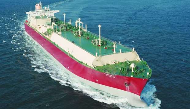 An LNG vessel of Qatargas. Doha's ability to push consolidation measures until next year is mainly because LNG prices are set in long-term contracts and follow oil price movements with a lag, Moody's said in its report.