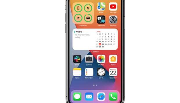 Apple to redesign iPhone home screen and add translation app