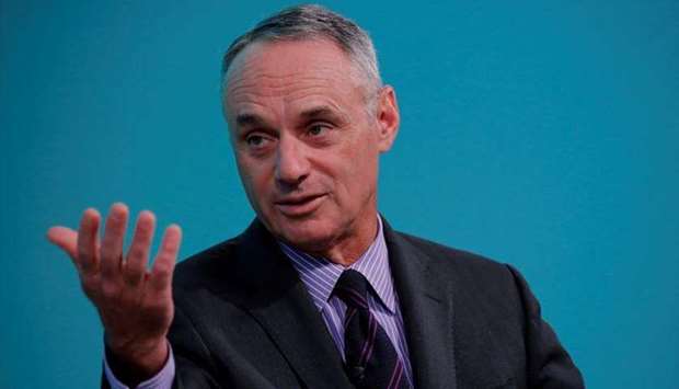 Major League Baseball commissioner Rob Manfred. (Reuters)