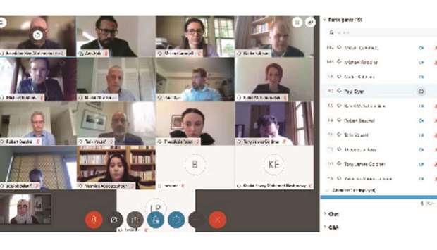 A visual from the e-workshop.