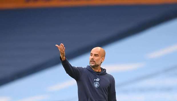 Manchester City manager Pep Guardiola. (Reuters)