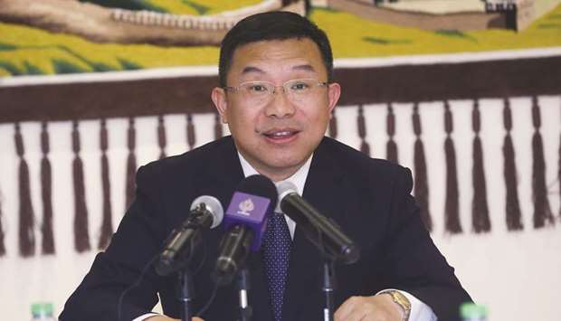 Chinese ambassador Zhou Jian.