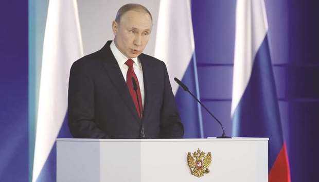 Putin: Initiating new measures to lift economic growth.