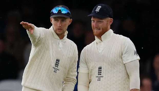 File photo of Englandu2019s Joe Root (left) and Ben Stokes. (AFP)