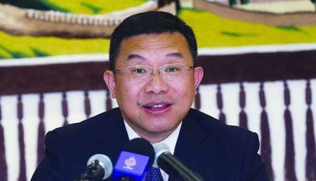 Chinese ambassador Zhou Jian