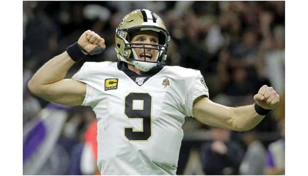 New Orleans Saints quarterback Drew Brees. PICTURE: USA TODAY Sports