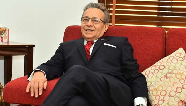 Ambassador of Peru, Jose Benzaquen Perea