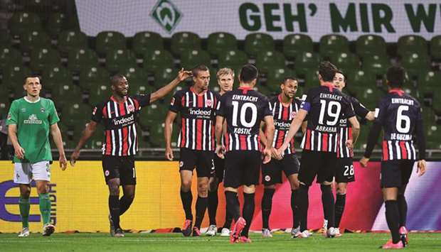 Of the 37 fixtures played since the May 16 resumption, 22 have been won by the away sides with German clubs missing the chants from their own terraces in matches held behind closed doors. (Reuters)