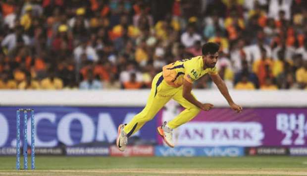 Deepak Chahar believes playing the IPL will help not just the bowlers, but all cricketers as the level of competition one gets there is top-class. (AFP)