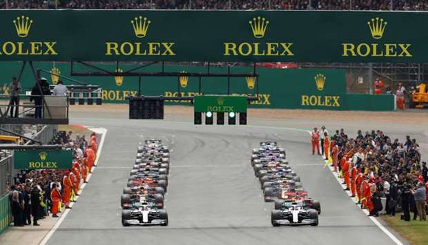 Silverstone circuit will play host to races on August 2 and August 9 as part of a revised F1 calendar following the coronavirus outbreak. (Reuters)