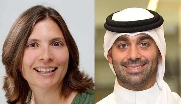 Dr Kamilla Swart and Dr Tareq al-Ansari