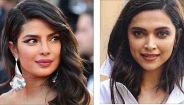 Priyanka Chopra (left) and Deepika Padukone: under fire
