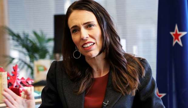 New Zealand's Prime Minister Jacinda Ardern speaks during an interview with Reuters in Wellington, New Zealand. File picture: December 11, 2019