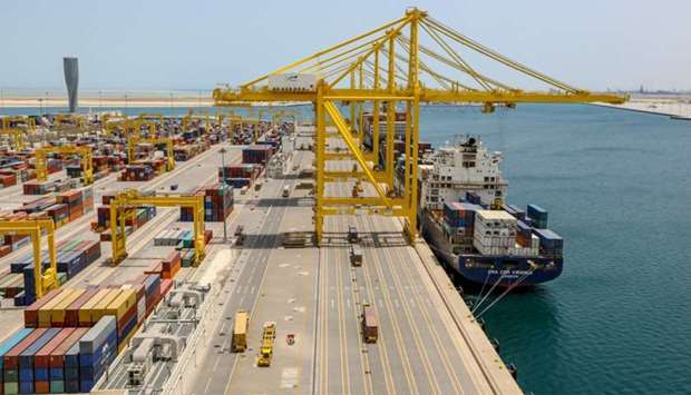 A view of Hamad Port. The cumulative general cargo movement through Qatar's three ports reached 566,163 tonnes during the first five months of this year.