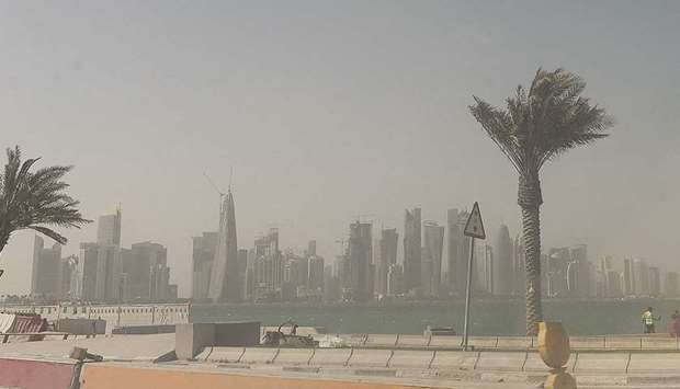 The country is expected to be affected by dust mass from dawn Friday to Saturday, Qatar Meteorology Department said on Friday.