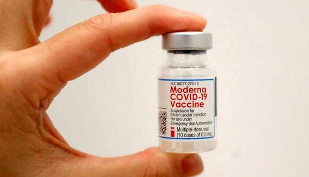 Moderna Vaccine (file picture)