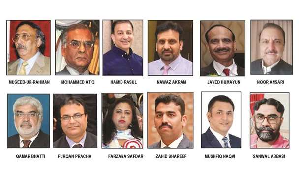 The new office bearers