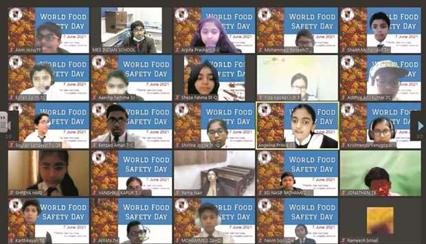 The school organised a special programme through Zoom for students wherein young speakers of the public speaking team delivered speeches to inspire everyone with the concept of one health approach to food safety, and to engage the public and private sectors as well as the general public, to ensure the safety of food from production to consumption.
