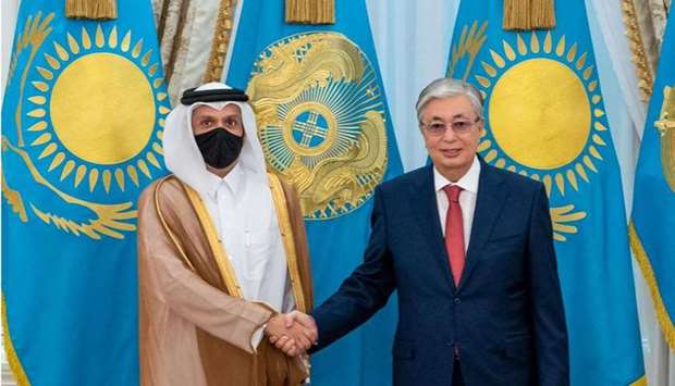 President of Kazakhstan meets Deputy Prime Minister and Minister of Foreign Affairsrnrn