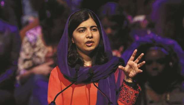 UNDER THREAT: Nobel laureate Malala Yousafzai.